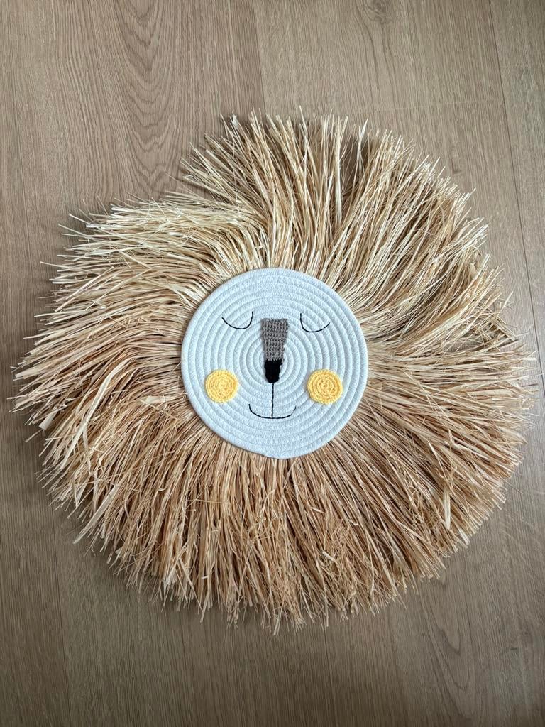 Wanddecoratie leeuw kinderkamer, Ophalen of Verzenden, Zo goed als nieuw, Wanddecoratie