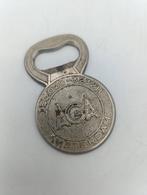 Vintage metalen opener: Aga fornuis gas Amsterdam, Ophalen of Verzenden