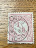 Kleinrond stempel Elburg op zegel 30, Postzegels en Munten, Ophalen of Verzenden, T/m 1940, Gestempeld