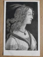 Ansichtkaart Duitsland 003 Botticelli Weibliches Bildnis 420, Ophalen of Verzenden, Duitsland