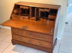 Antieke Vintage massief houten secretaire met Bureastoel, Antiek en Kunst, Antiek | Meubels | Kasten, Ophalen