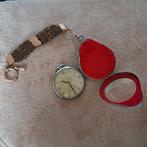 Zakhorloge in horlogekast, Overige merken, Zakhorloge, Gebruikt, Overige materialen