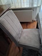 Eetkamerstoelen, Ophalen, Gebruikt, Stof, Grijs