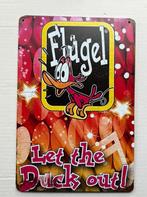 Flügel Reclamebord - Let the Flügel out! 30 bij 20, Verzamelen, Ophalen of Verzenden, Gebruikt