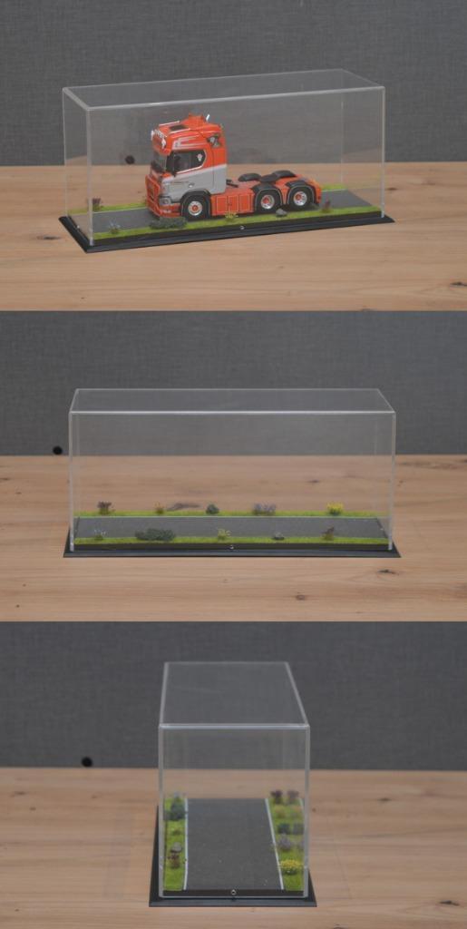 Dioramavitrine losse trekker (asfalt), Hobby en Vrije tijd, Modelauto's | 1:50, Nieuw, Bus of Vrachtwagen, Wsi, Ophalen of Verzenden