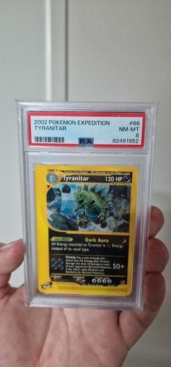 Tyranitar expedition psa 8 beschikbaar voor biedingen
