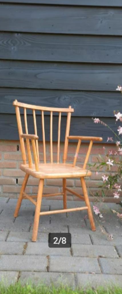 Vintage kinderstoeltje, Kinderen en Baby's, Kinderkamer | Tafels en Stoelen, Gebruikt, Stoel(en), Ophalen