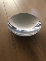 ALESSI rvs schaal. Dubbelwandig. Double. 32 cm, Ophalen of Verzenden, Gebruikt, Rvs, Overige typen