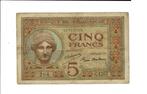 Madagaskar, 5 francs (1937), Verzenden, Overige landen