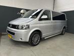 Volkswagen Transporter 2.0 TDI L2 Dubbele cabine/2Xschuifdeu, Auto's, Euro 5, Stof, Gebruikt, Zwart
