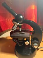 Carl Zeiss Microscoop 1954 - Met 50x plan olie-objectief, Audio, Tv en Foto, Optische apparatuur | Microscopen, Ophalen of Verzenden
