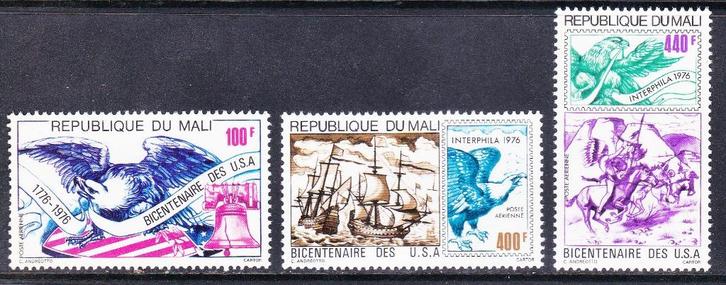 Mali 1976 pf mi 532 - 534, Postzegels en Munten, Postzegels | Afrika, Postfris, Overige landen, Verzenden
