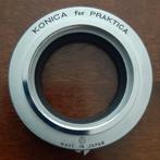 Vintage: Adapterring Konica voor Praktica M42 objectieven, Spiegelreflex, Konica, Ophalen of Verzenden, Zo goed als nieuw