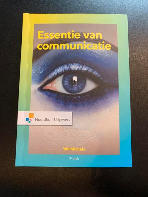 Wil Michels - Essentie van communicatie, Boeken, Wetenschap, Zo goed als nieuw, Ophalen of Verzenden