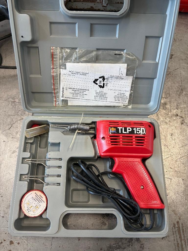 Soldeerbout, Ophalen, Gebruikt