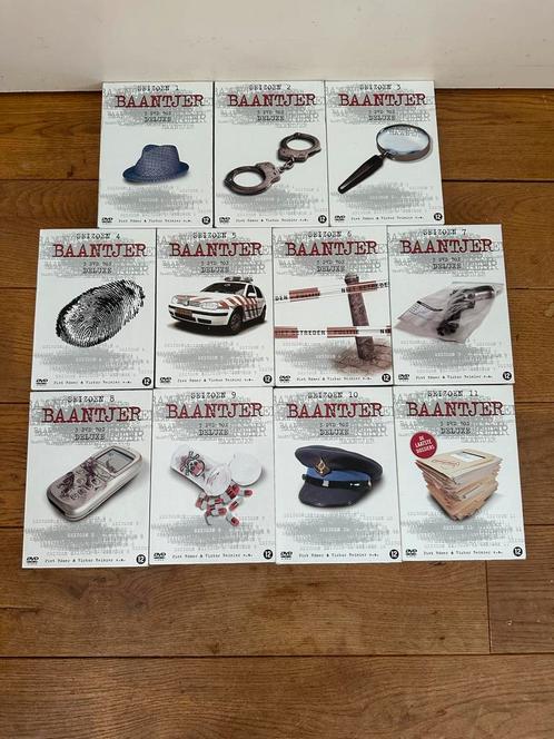 Dvd Baantjer complete seizoen 1 - 11 + films set, Cd's en Dvd's, Dvd's | Tv en Series, Gebruikt, Boxset, Verzenden