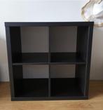 4 vaks Kallax open kast vakkenkast 2x2 zwart Ikea, Ophalen, 50 tot 100 cm, Zo goed als nieuw, Minder dan 100 cm