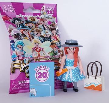 Playmobil Figures 20 Rock & roll Shopping dame, hoed & tas beschikbaar voor biedingen