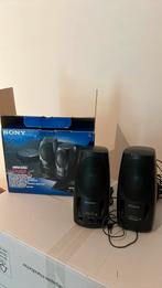 Sony vintage speakers, Computers en Software, Pc speakers, Ophalen of Verzenden, Gebruikt, Sony
