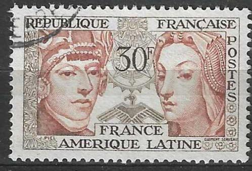 Frankrijk 1956 - Yvert 1060 - Latijns Amerika  (ST), Postzegels en Munten, Postzegels | Europa | Frankrijk, Gestempeld, Verzenden