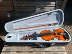 Viool (3/4) met stok, hars en koffer, Muziek en Instrumenten, Strijkinstrumenten | Violen en Altviolen, Ophalen, 3/4-viool, Viool
