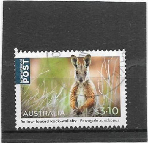 Australie 2023 Int. Post Native Animals Yellow-footed Rock W, Postzegels en Munten, Postzegels | Oceanië, Gestempeld, Verzenden