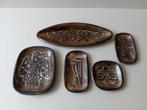 Vintage keramiek schaaltjes.Gene BarkerHandmade B.C clay, Ophalen of Verzenden
