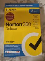Norton 360 Deluxe - 1 jaar - 3 apparaten - Nieuw!, Computers en Software, Antivirus- en Beveiligingssoftware, Ophalen of Verzenden