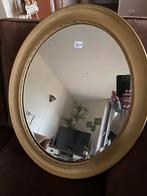 Zeer Oude ovale spiegel … zie fotos, Antiek en Kunst, Antiek | Spiegels, Ophalen of Verzenden, Ovaal