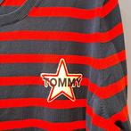 Tommy Hilfiger blauw rood gestreept truitje 3/4 mw XL 46535, Blauw, ., Maat 46/48 (XL) of groter, Ophalen of Verzenden