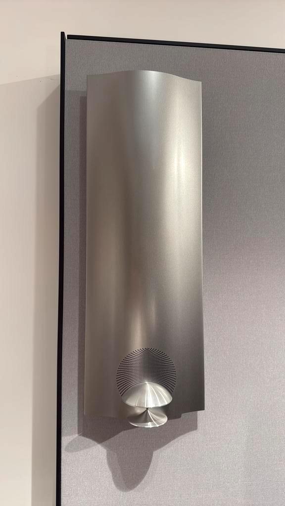 Bang & Olufsen BeoLab 12.2 mat grijs, Audio, Tv en Foto, Luidsprekers, Gebruikt, Front, Rear of Stereo speakers, 120 watt of meer