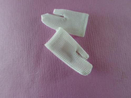 Barbie vintage Witte korte handschoenen, Verzamelen, Poppen, Gebruikt, Accessoires, Ophalen of Verzenden