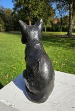 POES /BRONZEN BEELD / KAT, Nieuw, Info@huisentuindecoratiemarie.nl, Dierenbeeld, Huis en tuin decoratie Marie
