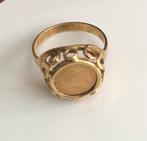 Gouden ring John F. Kennedy., Sieraden, Tassen en Uiterlijk, Verzenden, Zo goed als nieuw, 17 tot 18, Dame of Heer