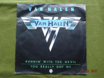 Van Halen - Running with the devil  (7") beschikbaar voor biedingen