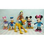 Disney figuren mickey, minnie, pluto, donald,katrien, goofy., Ophalen of Verzenden, Overige figuren, Zo goed als nieuw, Beeldje of Figuurtje
