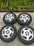 Toyota Celica 1996 velgen met banden 195/65R14, Auto diversen, Ophalen, Zo goed als nieuw