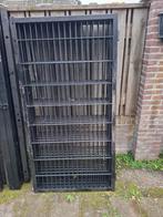 Dubbelstaafmat Poortjes met Locinox sloten - RAL 9005, Tuin en Terras, Ophalen, Met poort, Nieuw, Dubbelstaafmat hekwerk