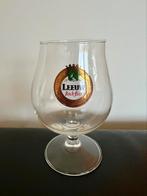 Leeuw Bock bier glas jaren ‘90, Glas of Glazen, Ophalen of Verzenden, Zo goed als nieuw, Leeuw