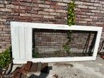 Deur kozijn met glas, Doe-het-zelf en Verbouw, Deuren en Horren, 80 tot 100 cm, Binnendeur, Ophalen of Verzenden, 200 tot 215 cm