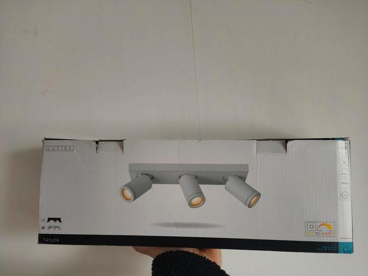 Lucide badkamer spotjes wit, Huis en Inrichting, Lampen | Plafondlampen, Ophalen of Verzenden