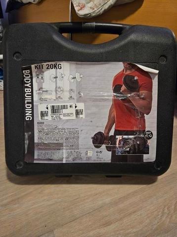 Decathlon/Domyos Halterset voor Krachttraining 20 kg beschikbaar voor biedingen