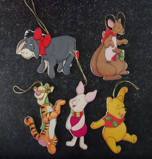 Disney houten figuurtjes voor in de kerstboom, Diversen, Kerst, Nieuw, Ophalen of Verzenden