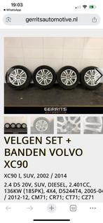 Volvo CX90 3 velgen en zomerbanden, Auto-onderdelen, Banden en Velgen, Ophalen, 18 inch, Gebruikt, Banden en Velgen