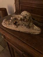 Antieke Stenen Hond Decoratie, Ophalen of Verzenden