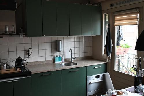 Keuken met granito blad IKEA, Huis en Inrichting, Keuken | Complete keukens, Gebruikt, Enkelwandige keuken, Groen, Composiet, Ophalen