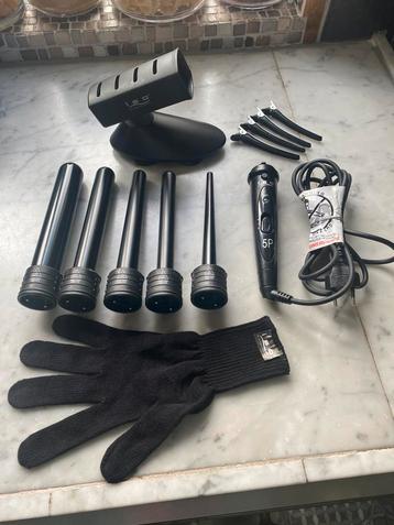 ISO 5P wand Twister krulset,handschoen,klemmen,statief Zgan! beschikbaar voor biedingen