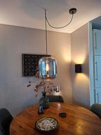 Prachtige smoke glas lamp., Huis en Inrichting, Lampen | Hanglampen, Ophalen of Verzenden, Zo goed als nieuw, Glas, Minder dan 50 cm