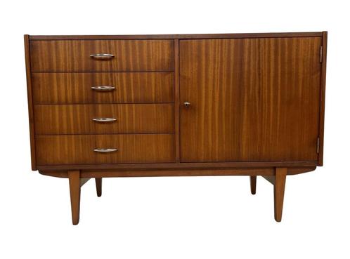 Vintage Dressoir Tv Badkamermeubel Jaren 60 70 Retro, Huis en Inrichting, Kasten | Dressoirs, Met lade(s), Met deur(en), Met plank(en)