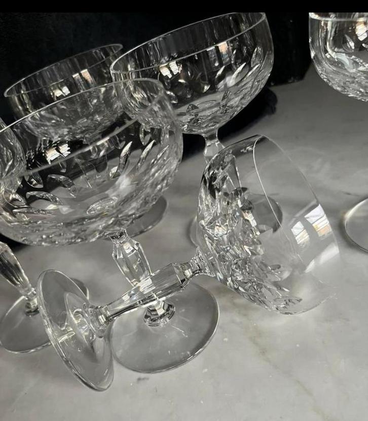 Kristallen glazen, Verzamelen, Glas en Borrelglaasjes, Zo goed als nieuw, Overige typen, Ophalen of Verzenden